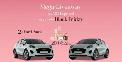 Concurs: Castiga 2 masini Ford Puma Titanium si 200 seturi cu produse Nuoderm!