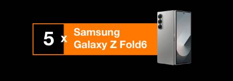 Concurs: Castiga 5 telefoane mobile Samsung Galaxy Z Fold6 12GB 512GB 5G Silver Shadow!