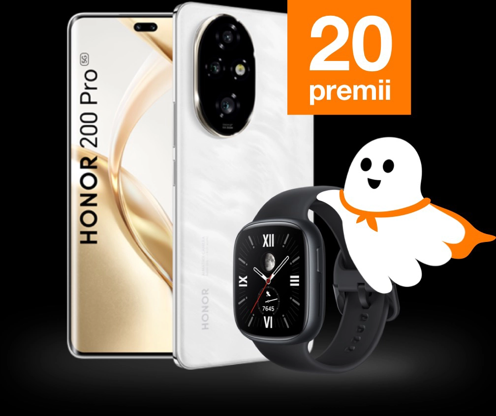 Concurs: Castiga unul dintre cele 10 telefoane mobile Honor 200 Pro Dual SIM