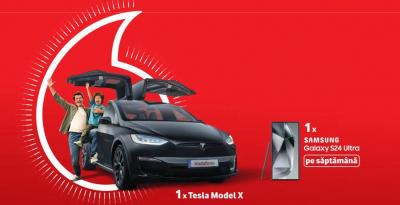 Concurs: Castiga o masina electrica Tesla Model X Dual Motor sau unul dintre cele 8 telefoane mobile Samsung Galaxy S24 Ultra 256GB 5G!